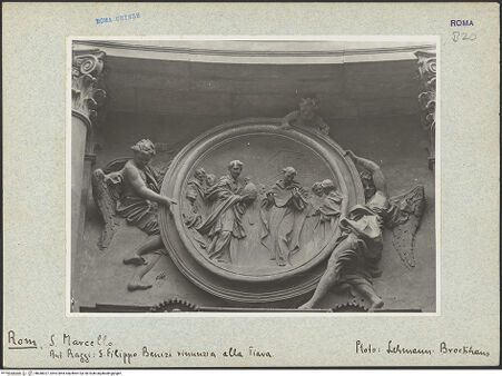 Vorderseite von unbekannt [https://www.deutsche-digitale-bibliothek.de/content/lizenzen/rv-fz/] Der heilige Filippo Benizzi lehnt Erhebung zum Papst ab - , bh040027_recto. Foto: Lehmann-Brockhaus, Otto.