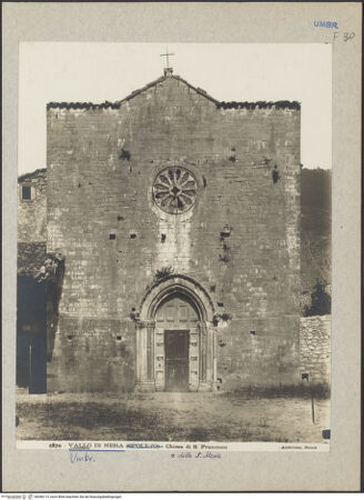 Vorderseite von Alinari [https://www.deutsche-digitale-bibliothek.de/content/lizenzen/rv-ez/] Santa MariaSüdwestfassade - Gesamtansicht, bh046115_recto. Foto: Anderson.