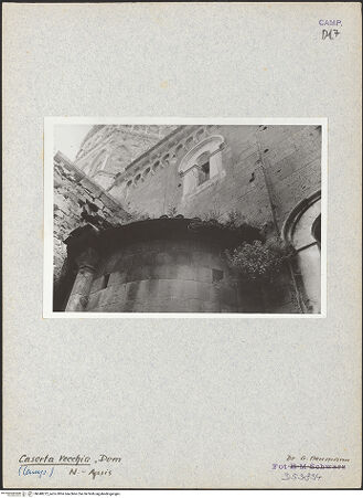 Vorderseite von Bibliotheca Hertziana [https://www.deutsche-digitale-bibliothek.de/content/lizenzen/rv-fz/] DuomoApsiden - Nordapsis, Detail, bh048272_recto. Foto: Neumann, Günter.