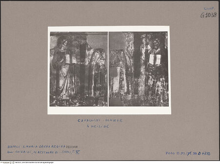 Vorderseite von Bibliotheca Hertziana [https://www.deutsche-digitale-bibliothek.de/content/lizenzen/rv-ez/] Apostel und Propheten - Apostel und Propheten (linke und rechte Wand), bh052321_recto. Foto.