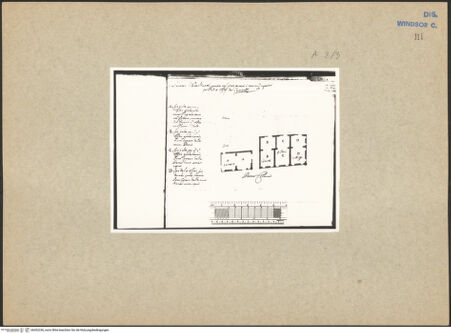 Vorderseite von Bibliotheca Hertziana [https://www.deutsche-digitale-bibliothek.de/content/lizenzen/rv-fz/] Dokumentation: Pläne und Grundrisse - Rom, Stadtplan (Piazza di Spagna) Du Perac-Lafrery, Ausgabe 1577, Detail, bh052336_recto. Foto.