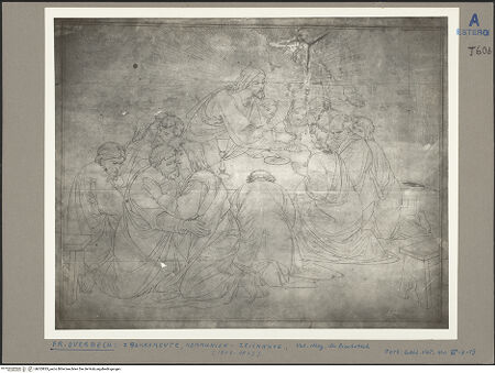 Vorderseite von Direzione dei Musei Vaticani [https://www.deutsche-digitale-bibliothek.de/content/lizenzen/rv-ez/] Die sieben SakramenteEucharistie (Kommunion) - zentrale Tafel, bh053835_recto. Foto.