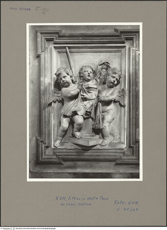 Vorderseite von ICCD [https://www.deutsche-digitale-bibliothek.de/content/lizenzen/rv-ez/] Engel mit den Leidenswerkzeugen - linke Seite, bh053956_recto. Foto.