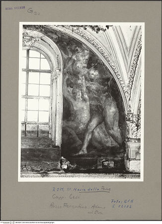 Vorderseite von ICCD [https://www.deutsche-digitale-bibliothek.de/content/lizenzen/rv-ez/] Szenen aus der GenesisSündenfall - Gesamtansicht, bh053967_recto. Foto.