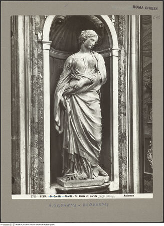 Vorderseite von Alinari [https://www.deutsche-digitale-bibliothek.de/content/lizenzen/rv-ez/] Die heilige Susanna - Gesamtansicht, frontal, bh054879_recto. Foto: Anderson, Domenico.