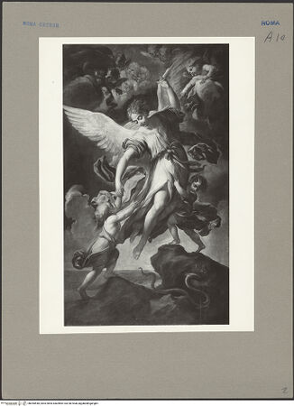 Vorderseite von ICCD [https://www.deutsche-digitale-bibliothek.de/content/lizenzen/rv-ez/] Schutzengel und Schlange - , bh055548_recto. Foto.