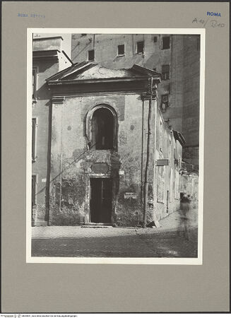 Vorderseite von ICCD [https://www.deutsche-digitale-bibliothek.de/content/lizenzen/rv-ez/] Sant'Aniano - Fassade, bh055551_recto. Foto.