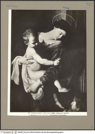 Vorderseite von Alinari [https://www.deutsche-digitale-bibliothek.de/content/lizenzen/rv-ez/] Madonna dei Pellegrini, detta 'Madonna di Loreto' - Detail: Madonna mit Kind, bh055719_recto. Foto.