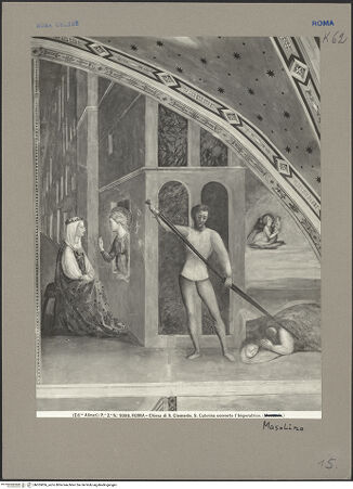 Vorderseite von Alinari [https://www.deutsche-digitale-bibliothek.de/content/lizenzen/rv-ez/] Szenen aus dem Leben der heiligen Katharina von AlexandrienBekehrung der Kaiserin Faustina durch die heilige Katherina und Tod der Kaiserin - , bh055856_recto. Foto.