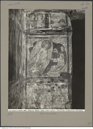 Vorderseite von Alinari [https://www.deutsche-digitale-bibliothek.de/content/lizenzen/rv-ez/] Szenen aus dem Leben und der Passion Christi - Die drei Marien am Grabe, Christus im Limbus, Hochzeit von Kanaa, bh055895_recto. Foto.