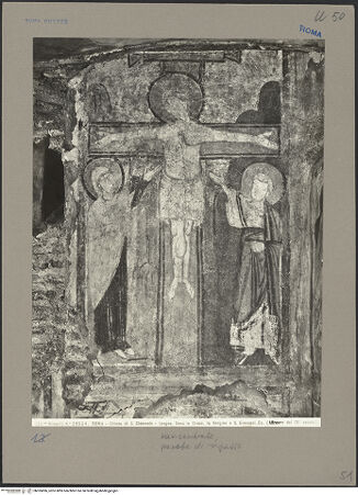 Vorderseite von Alinari [https://www.deutsche-digitale-bibliothek.de/content/lizenzen/rv-ez/] Szenen aus dem Leben und der Passion ChristiKreuzigung Christi - , bh055896_recto. Foto.