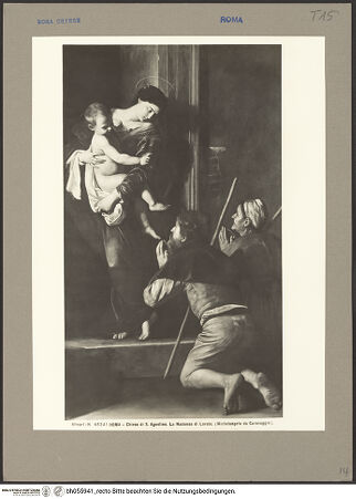 Vorderseite von Alinari [https://www.deutsche-digitale-bibliothek.de/content/lizenzen/rv-ez/] Madonna dei Pellegrini, detta 'Madonna di Loreto' - Gesamtansicht, bh055941_recto. Foto.