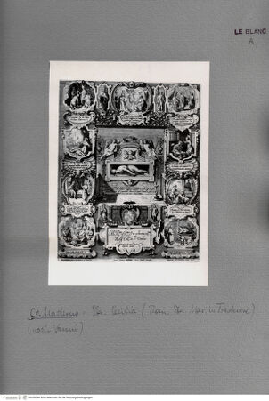 Vorderseite von unbekannt [http://creativecommons.org/publicdomain/mark/1.0/] Widmungsblatt für den Kardinal von Santa Cecilia - , bh058346. Foto.