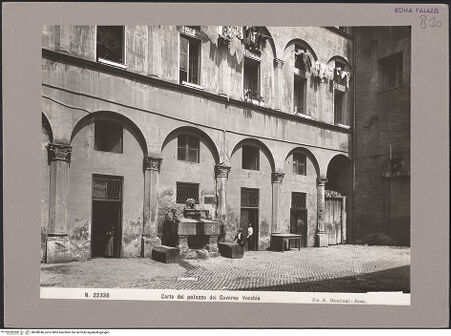 Vorderseite von unbekannt [http://creativecommons.org/publicdomain/mark/1.0/] Widmungsblatt für den Kardinal von Santa Cecilia - , bh058346_recto. Foto.