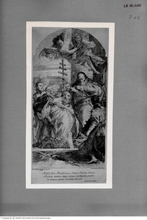 Vorderseite von  [http://creativecommons.org/publicdomain/mark/1.0/] Die Taufe Konstantins (Kopie von der Gegenseite) - , bh058351. Foto.