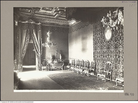Vorderseite von Archivio Fotografico Musei Vaticani [https://www.deutsche-digitale-bibliothek.de/content/lizenzen/rv-ez/] Palazzo ColonnaGalleria ColonnaSala del Trono - , bh058885_recto. Foto.