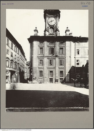 Vorderseite von Archivio Fotografico Musei Vaticani [https://www.deutsche-digitale-bibliothek.de/content/lizenzen/rv-ez/] Santa Maria in VallicellaPalazzo dei Filippini - , bh058912_recto. Foto.