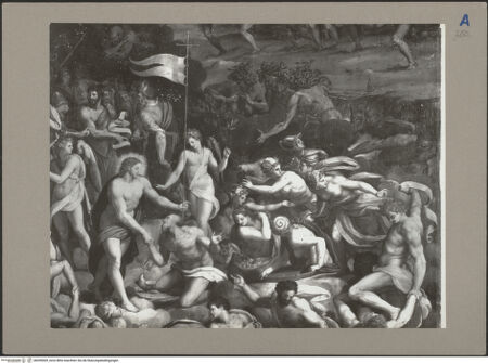 Vorderseite von Sopr. BAA FI [https://www.deutsche-digitale-bibliothek.de/content/lizenzen/rv-ez/] Christus im Limbus - Ausschnitt, rechtes unteres Viertel, bh059009_recto. Foto.