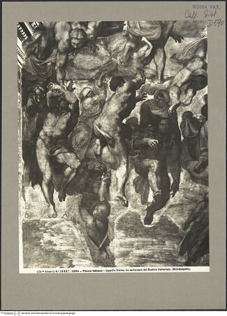 Vorderseite von Alinari [https://www.deutsche-digitale-bibliothek.de/content/lizenzen/rv-ez/] Das Jüngste Gericht - Auferstehende, bh059983_recto. Foto.