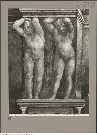 Vorderseite von Alinari [https://www.deutsche-digitale-bibliothek.de/content/lizenzen/rv-ez/] Die Sixtinische DeckePropheten und SibyllenJoel - Detail, bh060073_recto. Foto.