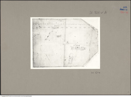 Vorderseite von Soprintendenza BAPSAE di Firenze Pistoia e Prato [https://www.deutsche-digitale-bibliothek.de/content/lizenzen/rv-ez/] Loreto, Santa Maria, Grundriss und Aufriss - , bh060755_recto. Foto.