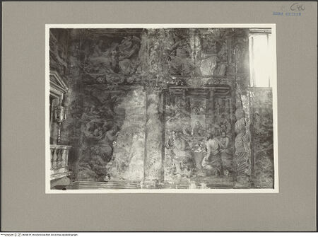 Vorderseite von Sopr. Mon. Laz. [https://www.deutsche-digitale-bibliothek.de/content/lizenzen/rv-ez/] Freskenzyklus zur Passion Christi - rechte Seitenwand, bh060819_recto. Foto.