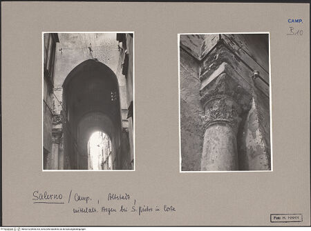 Vorderseite von Bibliotheca Hertziana [https://www.deutsche-digitale-bibliothek.de/content/lizenzen/rv-fz/] Bogen, bh063103_bh063104_recto. Foto: Hahn, Hanno.