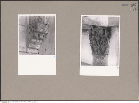 Vorderseite von unbekannt [https://www.deutsche-digitale-bibliothek.de/content/lizenzen/rv-fz/] Portal - Detail: linke Konsole, bh064828_bh064829_recto. Foto: Paeseler, Wilhelm.