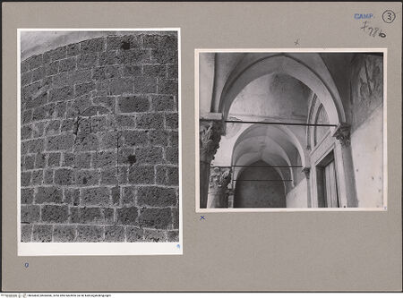 Vorderseite von unbekannt [https://www.deutsche-digitale-bibliothek.de/content/lizenzen/rv-fz/] Sant'Angelo in FormisWestfassadePortikus - Kreuzgratgewölbe, nach Norden, bh064842_bh064843_recto. Foto: Paeseler, Wilhelm.