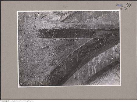 Vorderseite von unbekannt [https://www.deutsche-digitale-bibliothek.de/content/lizenzen/rv-fz/] PortalObere Lünette: Von zwei Engeln getragenes Medaillon mit Maria Regina - Detail: Zwickeldekoration über der Archivolte, bh064850_recto. Foto: Paeseler, Wilhelm.