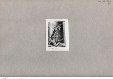 Vorderseite von Sopr. Napoli [https://www.deutsche-digitale-bibliothek.de/content/lizenzen/rv-ez/] Vier Szenen aus dem Leben der heiligen Einsiedler Antonius Abbas und PaulusDrittes Joch: Antonius und Paulus werden von einem Raben gespeist - Gesamtansicht, bh064872. Foto.