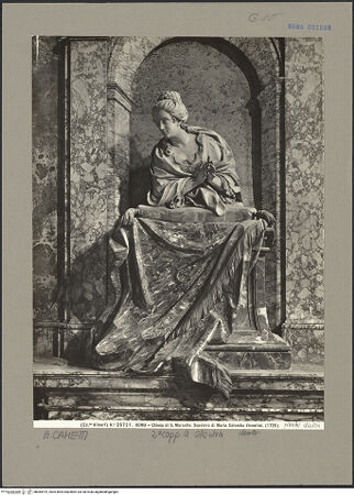 Vorderseite von Alinari [https://www.deutsche-digitale-bibliothek.de/content/lizenzen/rv-ez/] Grabmal für Maria Colomba Vicentini - , bh064919_recto. Foto.