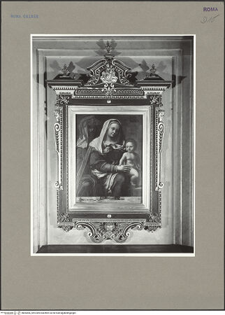 Vorderseite von ICCD [https://www.deutsche-digitale-bibliothek.de/content/lizenzen/rv-ez/] Anna Selbdritt - Ansicht mit Rahmung, bh065466_recto. Foto.