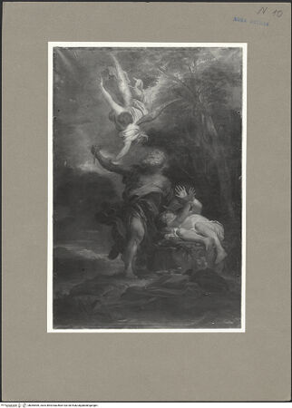 Vorderseite von ICCD [https://www.deutsche-digitale-bibliothek.de/content/lizenzen/rv-ez/] Opferung Isaaks - , bh065469_recto. Foto.