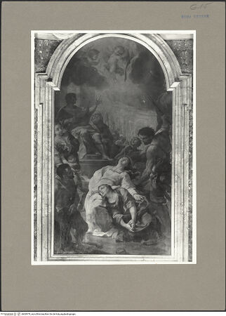 Vorderseite von ICCD [https://www.deutsche-digitale-bibliothek.de/content/lizenzen/rv-ez/] Martyrium der Heiligen Degna und Merita - , bh065470_recto. Foto.