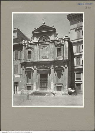 Vorderseite von ICCD [https://www.deutsche-digitale-bibliothek.de/content/lizenzen/rv-ez/] Oratorio del Crocifisso - Fassade, bh065515_recto. Foto.