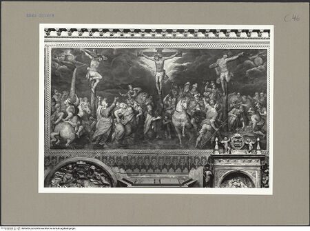 Vorderseite von ICCD [https://www.deutsche-digitale-bibliothek.de/content/lizenzen/rv-ez/] Passion Christi und Ereignisse bis zur HimmelfahrtKreuzigung - , bh065524_recto. Foto.