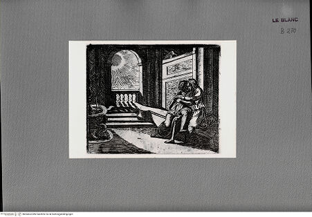 Vorderseite von Gabinetto Fotografico Nazionale [http://creativecommons.org/publicdomain/mark/1.0/] Serie nach den Loggien Raffaels im VatikanAbimelech und Rebecca (Bl 19) - , bh065663. Foto.