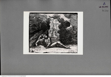 Vorderseite von Gabinetto Fotografico Nazionale [http://creativecommons.org/publicdomain/mark/1.0/] Serie nach den Loggien Raffaels im VatikanJakobs Traum (Bl 21) - , bh065668. Foto.