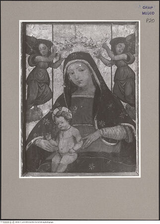 Vorderseite von Sopr. BAS NA [https://www.deutsche-digitale-bibliothek.de/content/lizenzen/rv-ez/] Madonna - Gesamtansicht, bh066117_recto. Foto.