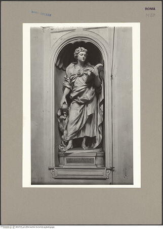 Vorderseite von ICCD [https://www.deutsche-digitale-bibliothek.de/content/lizenzen/rv-ez/] Heilige Johannes der Evangelist - Gesamtansicht, bh067333_recto. Foto.