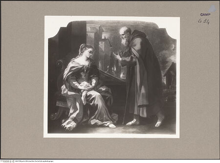 Vorderseite von Sopr. BAS NA [https://www.deutsche-digitale-bibliothek.de/content/lizenzen/rv-ez/] Zwei Heilige - Gesamtansicht, bh067386_recto. Foto.