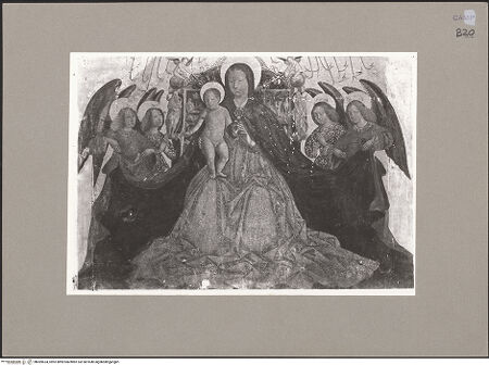 Vorderseite von Sopr. BAS NA [https://www.deutsche-digitale-bibliothek.de/content/lizenzen/rv-ez/] Madonna - Gesamtansicht, bh069634_recto. Foto.