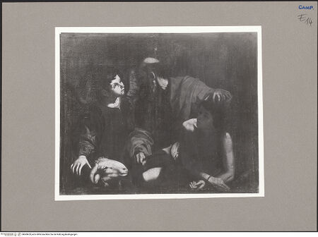 Vorderseite von Sopr. BAS NA [https://www.deutsche-digitale-bibliothek.de/content/lizenzen/rv-ez/] Isaakopfer - Gesamtansicht, bh069653_recto. Foto.