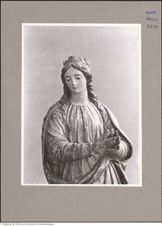 Vorderseite von Sopr. BAS NA [https://www.deutsche-digitale-bibliothek.de/content/lizenzen/rv-ez/] Maria Immaculata - Detail, bh069657_recto. Foto.