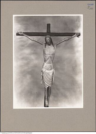 Vorderseite von Sopr. BAS NA [https://www.deutsche-digitale-bibliothek.de/content/lizenzen/rv-ez/] Altarkreuz - Frontalansicht, bh069662_recto. Foto.