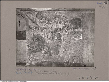 Vorderseite von Bibliotheca Hertziana [https://www.deutsche-digitale-bibliothek.de/content/lizenzen/rv-fz/] Szenen aus dem Alten Testament, Martyriumsszene und HeiligendarstellungenOpferung Isaaks - Gesamtansicht, bh069780_recto. Foto: Sansaini, Renato.