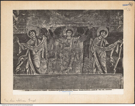 Vorderseite von Alinari [https://www.deutsche-digitale-bibliothek.de/content/lizenzen/rv-ez/] Jüngstes GerichtDrei Engel mit Spruchbändern - Gesamtansicht, bh069796_recto. Foto: Anderson, Domenico.