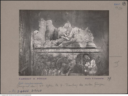 Vorderseite von Bibliotheca Hertziana [https://www.deutsche-digitale-bibliothek.de/content/lizenzen/rv-ez/] SüdwandUnteres RegisterZachäus - Detail, bh069888_recto. Foto: Sansaini, Renato.