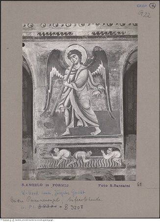 Vorderseite von Bibliotheca Hertziana [https://www.deutsche-digitale-bibliothek.de/content/lizenzen/rv-fz/] Szenen aus dem Neuen Testament und ProphetenNordwand: Szenen aus dem Leben Christi und ProphetenMittleres Register: Transfiguration und Gleichnisse JesuScherflein der armen Witwe - Ausschnitt der rechten Seite: die Witwe wirft die Münzen in den Opferkasten, bh069895_recto. Foto: Sansaini, Renato.